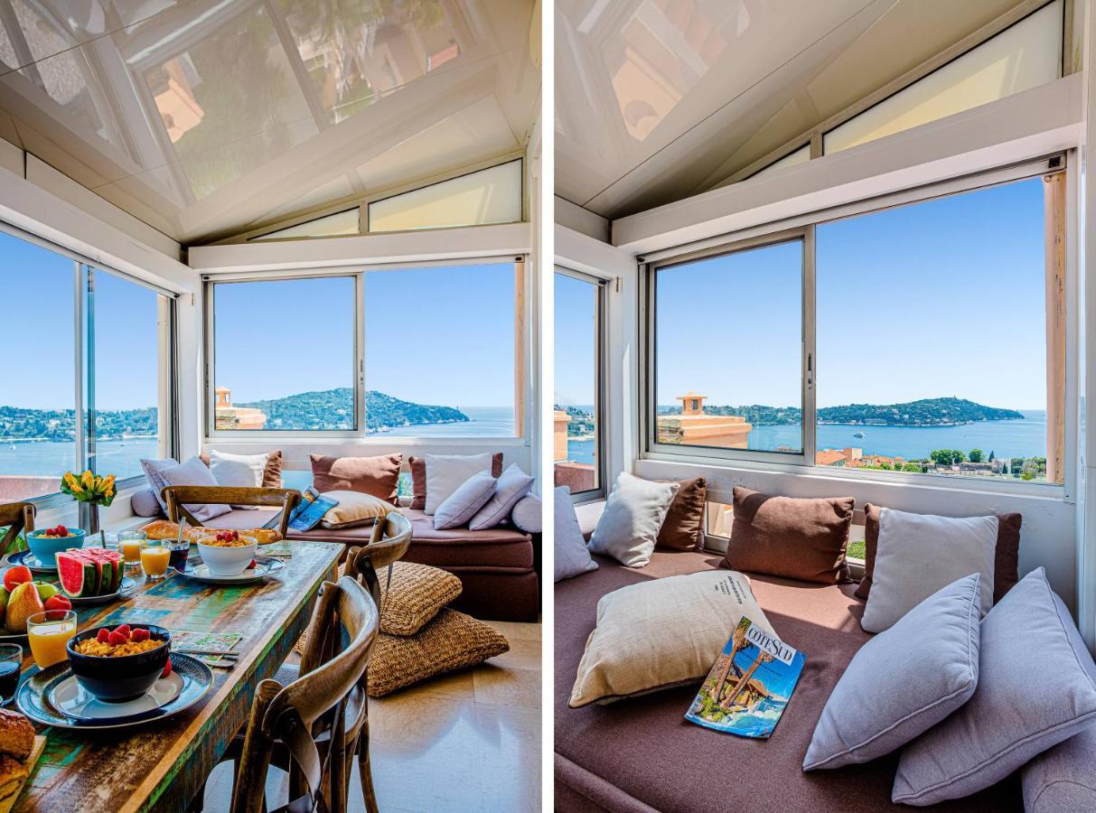 My Casa - Villefranche Cauvin - Panoramic Sea View Ac Exterior photo